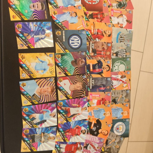 Panini FIFA 365 cards with signed Haaland, like new