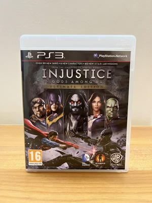Injustice Gods Among Us Ultimate Edition PS3 game like new