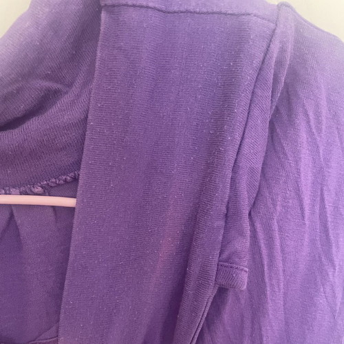 Spray sleeveless women's blouse purple size L used with imperfections