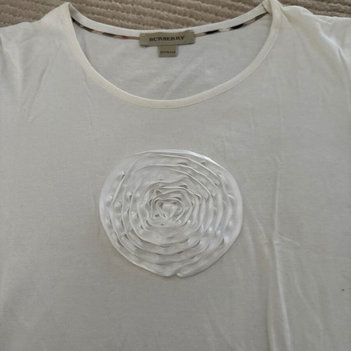 Burberry children's short-sleeve shirt like new, size 12, cotton