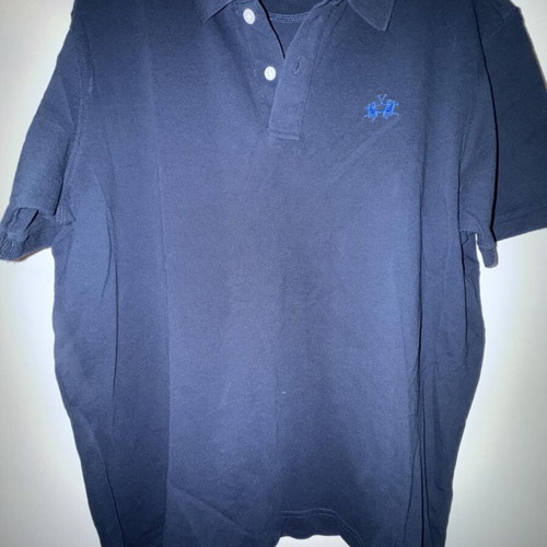 La Martina polo shirt XL blue like new