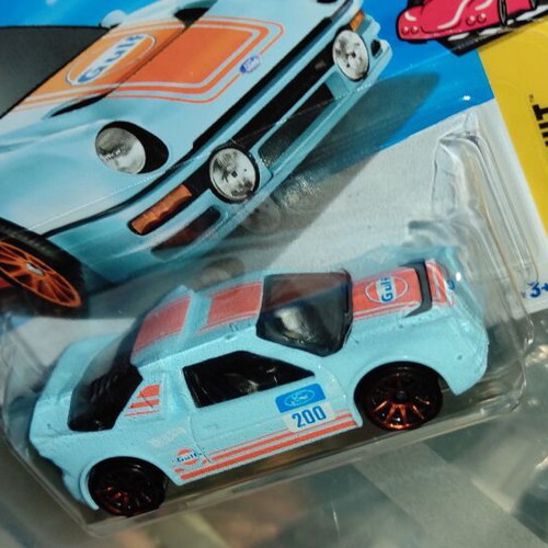 Hot Wheels Ford RS200 2025 with Gulf graphics, new