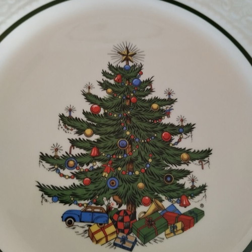 English porcelain plates set of two, new, 21×21 cm