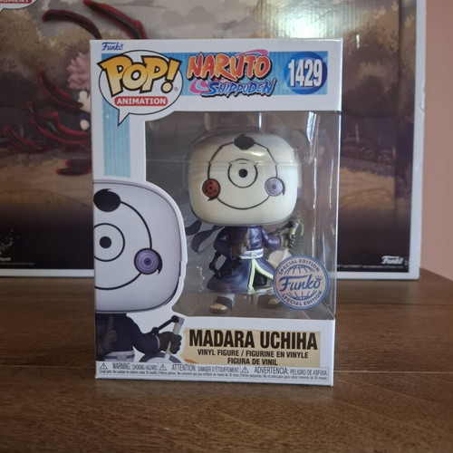 Funko POP! Naruto Madara Uchiha Special Edition vinyl figure new