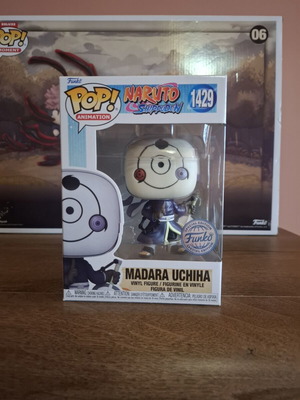 Funko POP! Naruto Madara Uchiha Special Edition vinyl figure new