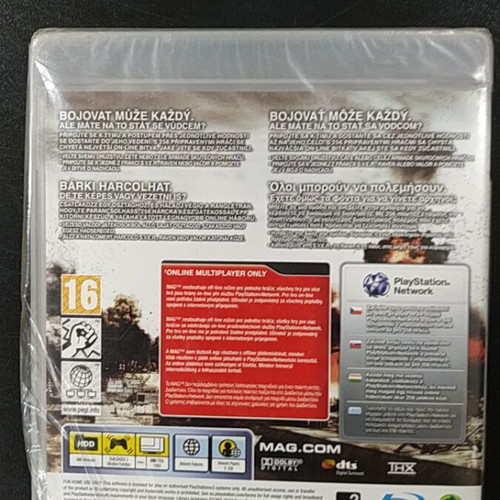 MAG PlayStation 3 game new in shrink wrap