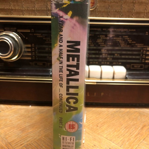 Metallica A Year And A Half In The Life Of… Part2 DVD like new