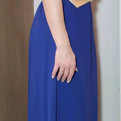 Royal Blue Maxi Dress Zara Small like new -  14,00 - Vendora.cy