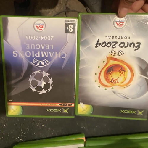 UEFA Euro 2004 and Champions League 2004-2005 Xbox games