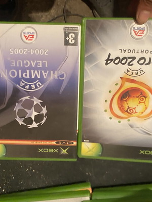 UEFA Euro 2004 and Champions League 2004-2005 Xbox games