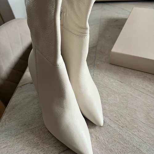 Eva Longoria leather boots new, size 39, beige