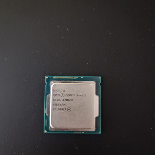 Intel Core i3-4170 processor used, Socket 1150, 3.70 GHz