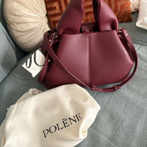 Polene Numero Neuf bag like new, red handbag