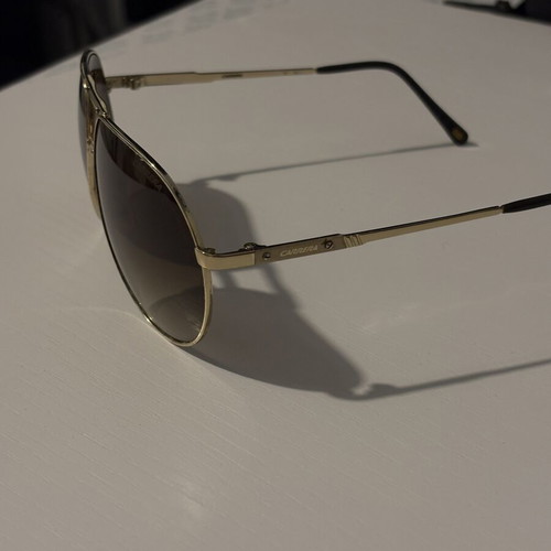 Carrera Turbo Aviator sunglasses with gold frame