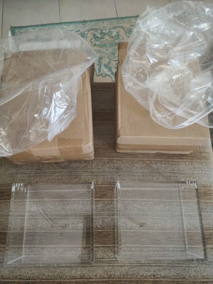 Acrylic case for booster box, brand new, pack of 2