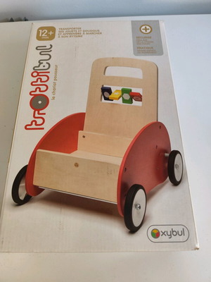 Wooden walker cart like new