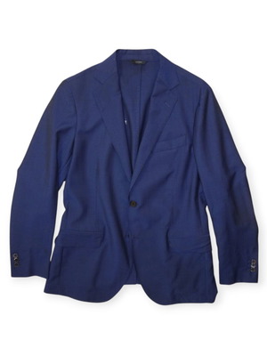 Tombolini Zero Gravity jacket new, wool and mohair, blue, size M
