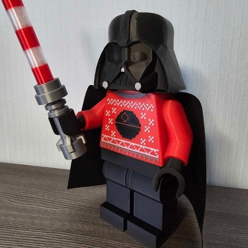 LegoDarth Vader new, Christmas mood, 15cm, 3D printed