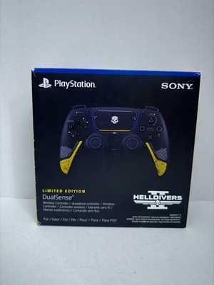Sony PlayStation 5 DualSense Helldivers II Limited Edition controller like new