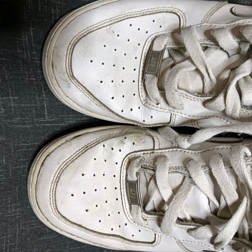 Nike Air Force One shoes size 40 used, white
