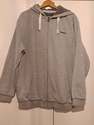 Admiral gray hoodie jacket like new with fur lining