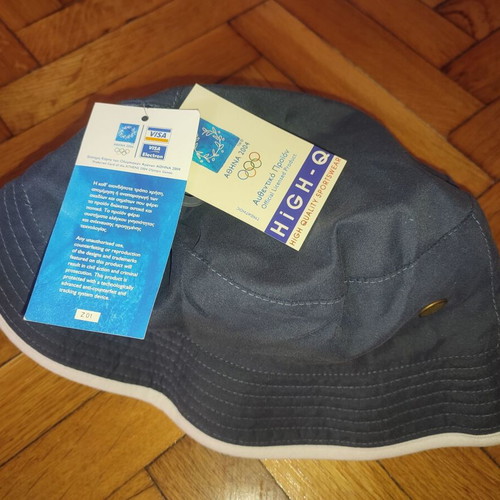 Athens Olympics 2004 hat new, official licensed reversible bucket hat