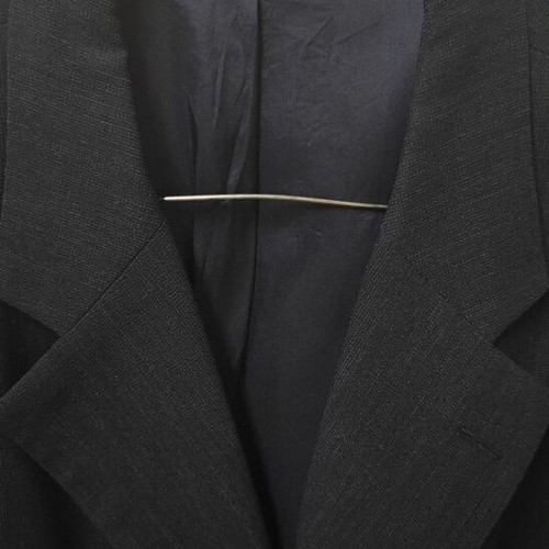 Men's formal jacket dark gray like new, size L
