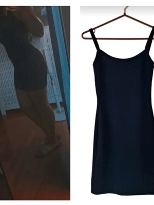 Boohoo Mini Black Dress Like New