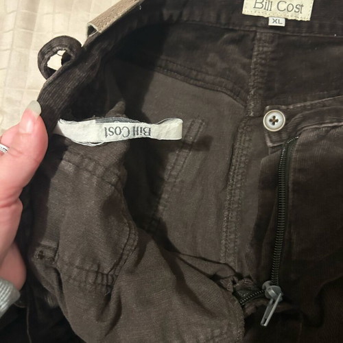 Bill Cost brown corduroy pants used, size XL