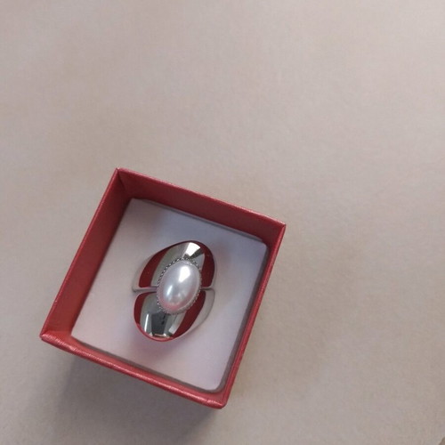 Ring new silver with box
