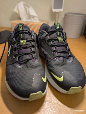 Nike Air Zoom Pegasus 39 Shield athletic shoes used, size 42.5