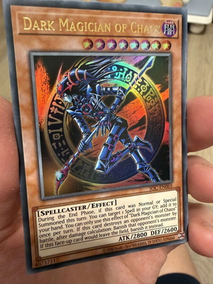 Yu-Gi-Oh! Dark Magician of Chaos IOC-EN065 κάρτα σαν καινούργιο