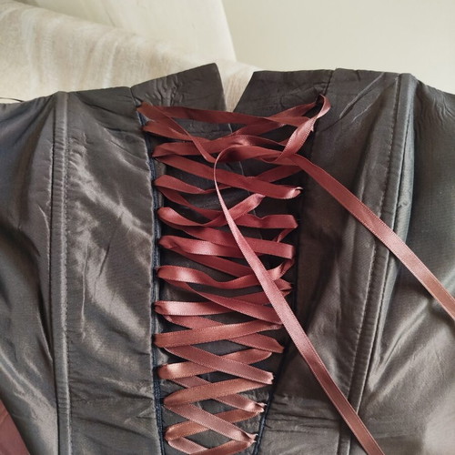 Mischalis Studio Asymmetric Corset Dress like new, brown