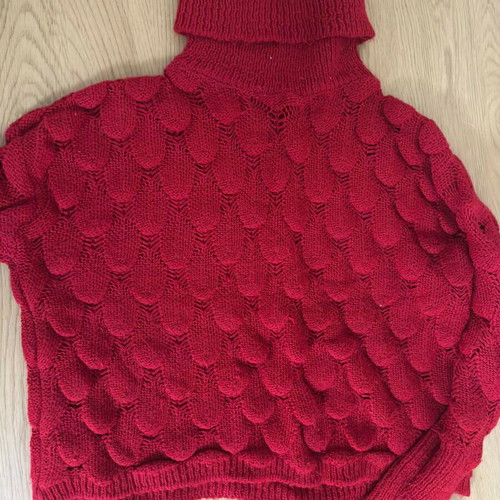 Women's turtleneck size Small red like new