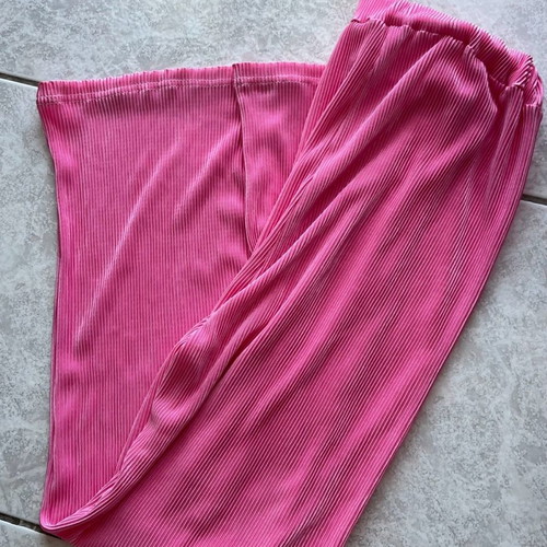 Pink corduroy patelona pants excellent condition, one size