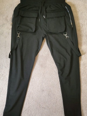 Men's black pants medium like new