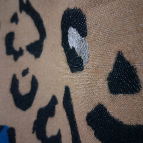 Scarf shawl new, black and beige, 67x180