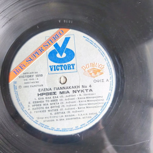 Vinyl record used, can be used as decoration