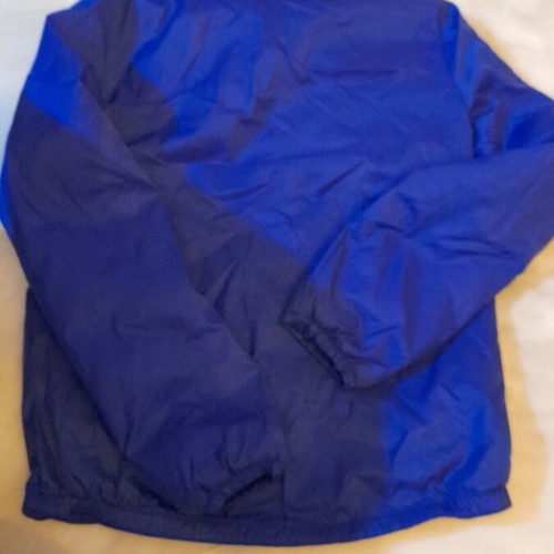 Benetton windbreaker jacket blue like new for girls