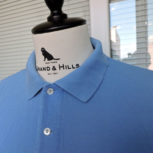 Lacoste Devanlay men's blue polo shirt F5191, 100% cotton