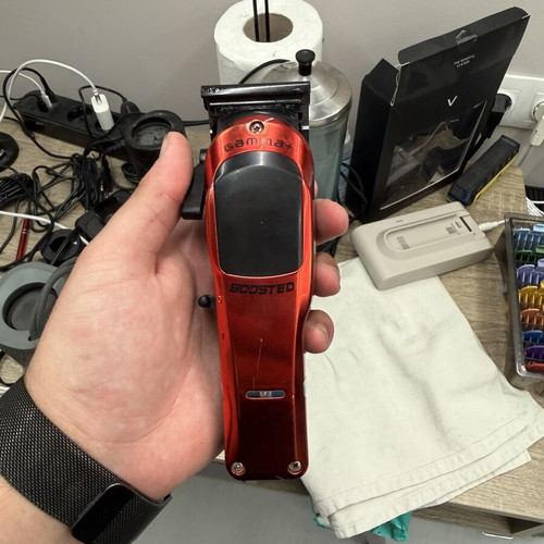 Gamma Boosted Hair Clipper with Wahl Fade Cutter, like new