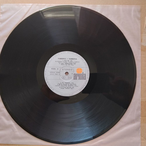 Sabrina LP electronic music, like new