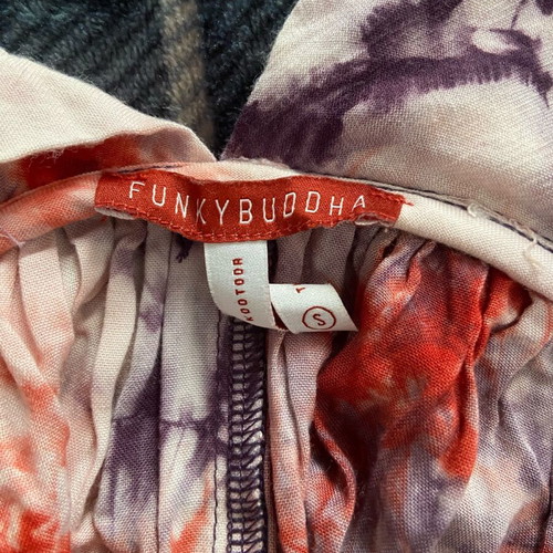 Funky Buddha long casual dress colorful, like new
