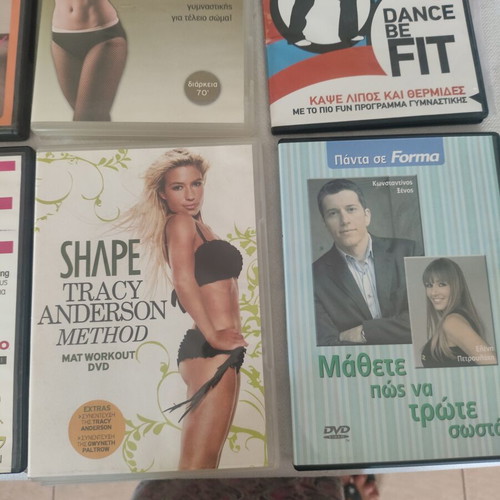 13 Fitness DVDs collection with various exercise types