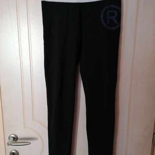 Body talk legging S/M new black gray cotton