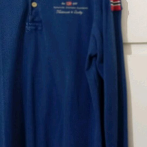 Napapijri men's blue polo shirt XL like new