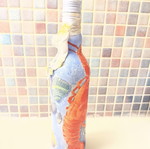 Handpainted Empty Bottle like new