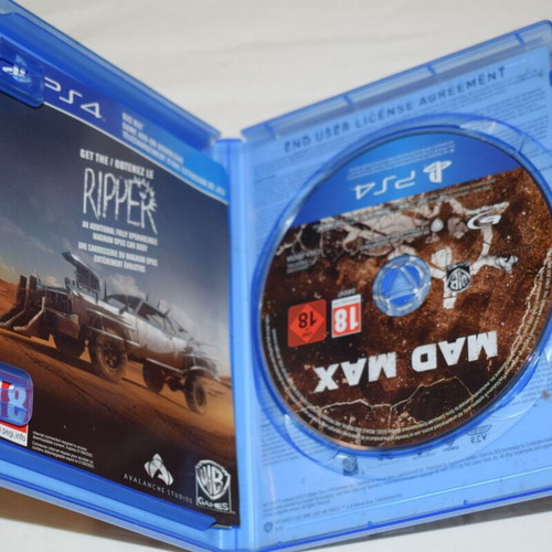 Mad Max PS4 game