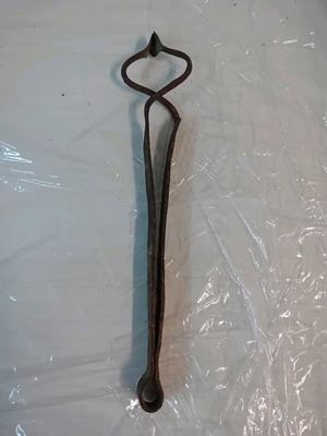 Antique tongs used