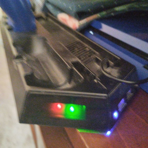 Charging Station and Stand for PS4 Slim Controllers used